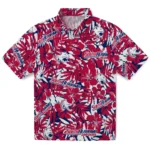 South Alabama Jaguars Hawaiian Shirt – Hibiscus Overlay
