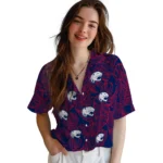 South Alabama Jaguars Hawaiian Shirt – Leaf Outline