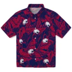 South Alabama Jaguars Hawaiian Shirt – Monstera Layer