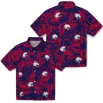 South Alabama Jaguars Hawaiian Shirt – Monstera Layer