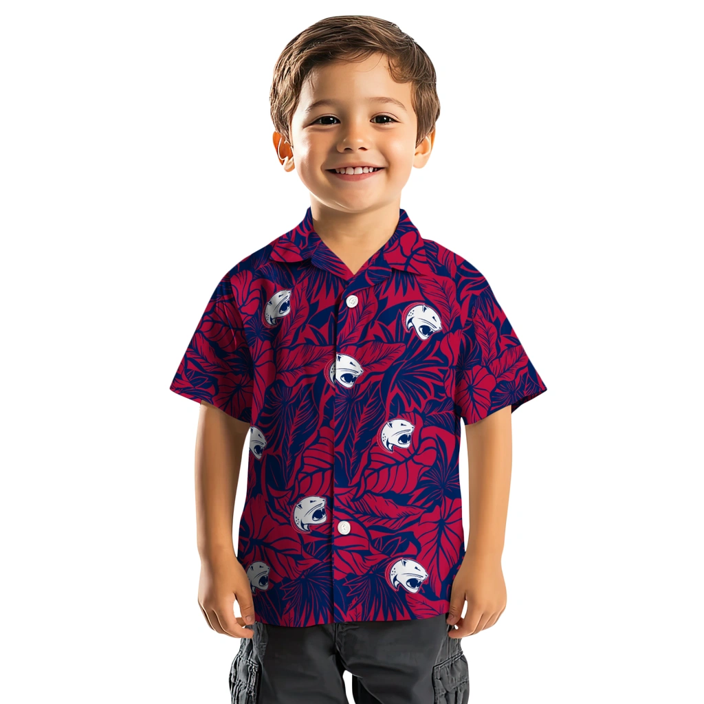 South Alabama Jaguars Hawaiian Shirt - Monstera Layer south alabama jaguars monstera layer blue hawaiian shirts top rated