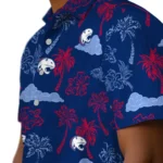 South Alabama Jaguars Hawaiian Shirt – Palm And Clouds