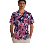 South Alabama Jaguars Hawaiian Shirt – Palm Leaves