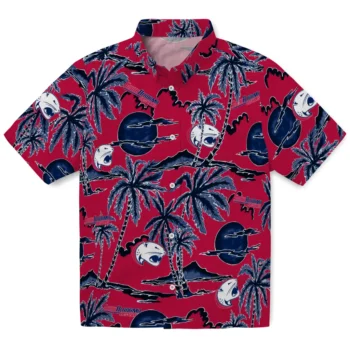 south alabama jaguars palm sunset hawaiian shirts best selling