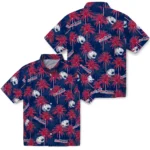 South Alabama Jaguars Hawaiian Shirt – Palm Tree Motif