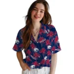 South Alabama Jaguars Hawaiian Shirt – Palm Tree Motif