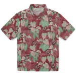 South Carolina Gamecocks Hawaiian Shirt – Anthurium Overlay