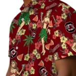 South Carolina Gamecocks Hawaiian Shirt – Hawaiian Girls Design
