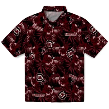 south carolina gamecocks hibiscus exotic garnet hawaiian shirts best selling