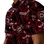 South Carolina Gamecocks Hawaiian Shirt – Hibiscus Exotic