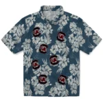 South Carolina Gamecocks Hawaiian Shirt – Hibiscus Flowers