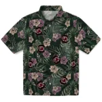 South Carolina Gamecocks Hawaiian Shirt – Hibiscus Leaves Pattern