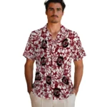 South Carolina Gamecocks Hawaiian Shirt – Hibiscus Motif