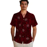 South Carolina Gamecocks Hawaiian Shirt – Leaf Outline