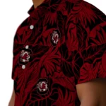 South Carolina Gamecocks Hawaiian Shirt – Monstera Layer
