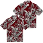 South Carolina Gamecocks Hawaiian Shirt – Palm Leaves