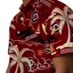 South Carolina Gamecocks Hawaiian Shirt – Palm Tree Island