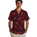 South Carolina Gamecocks Hawaiian Shirt – Palm Tree Motif