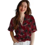 South Carolina Gamecocks Hawaiian Shirt – Palm Tree Motif