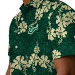 South Florida Bulls Hawaiian Shirt – 50th State Flower