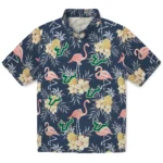 South Florida Bulls Hawaiian Shirt – Flamingo Hibiscus
