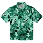 South Florida Bulls Hawaiian Shirt – Hibiscus Arrangement