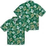 South Florida Bulls Hawaiian Shirt – Hibiscus Flower Design