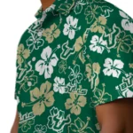 South Florida Bulls Hawaiian Shirt – Hibiscus Flower Design