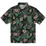 South Florida Bulls Hawaiian Shirt – Hibiscus Leaves Pattern