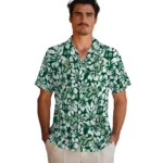 South Florida Bulls Hawaiian Shirt – Hibiscus Motif