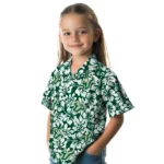 South Florida Bulls Hawaiian Shirt – Hibiscus Motif