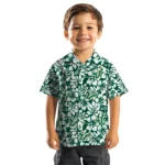 South Florida Bulls Hawaiian Shirt – Hibiscus Motif