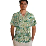 South Florida Bulls Hawaiian Shirt – Hibiscus Overlay