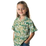 South Florida Bulls Hawaiian Shirt – Hibiscus Overlay