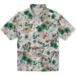 South Florida Bulls Hawaiian Shirt – Hibiscus Seaside