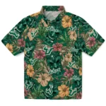 South Florida Bulls Hawaiian Shirt – Hibiscus Tiki Jungle