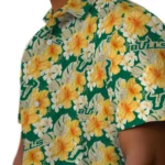 South Florida Bulls Hawaiian Shirt – Hibiscus Tropics