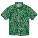 South Florida Bulls Hawaiian Shirt – Leaf Outline