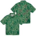 South Florida Bulls Hawaiian Shirt – Leaf Outline