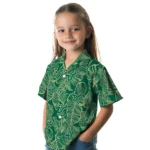 South Florida Bulls Hawaiian Shirt – Leaf Outline