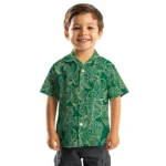 South Florida Bulls Hawaiian Shirt – Leaf Outline
