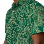 South Florida Bulls Hawaiian Shirt – Leaf Outline