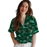 South Florida Bulls Hawaiian Shirt – Palm And Clouds