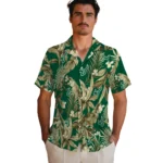 South Florida Bulls Hawaiian Shirt – Palm Leaves