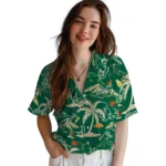 South Florida Bulls Hawaiian Shirt – Palm Tree Island