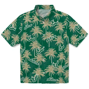 south florida bulls palm grove green hawaiian shirts best selling