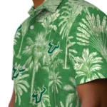 South Florida Bulls Hawaiian Shirt – Vintage Palm Tree