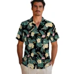 Southern Miss Golden Eagles Hawaiian Shirt – Flamingo and Hibiscus
