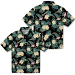 Southern Miss Golden Eagles Hawaiian Shirt – Flamingo and Hibiscus