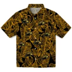 Southern Miss Golden Eagles Hawaiian Shirt – Leaf Outline